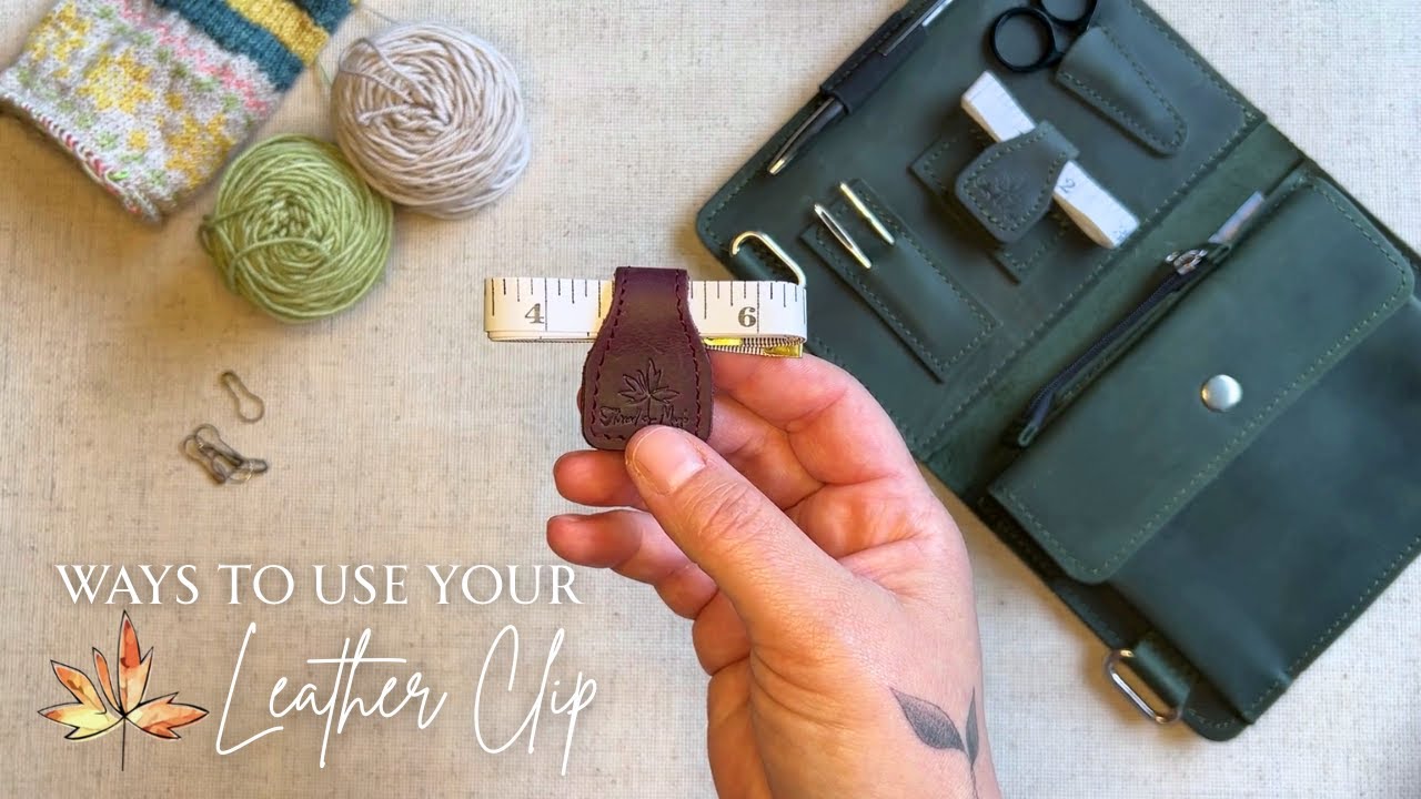 How to use your Thread & Maple Leather Clip