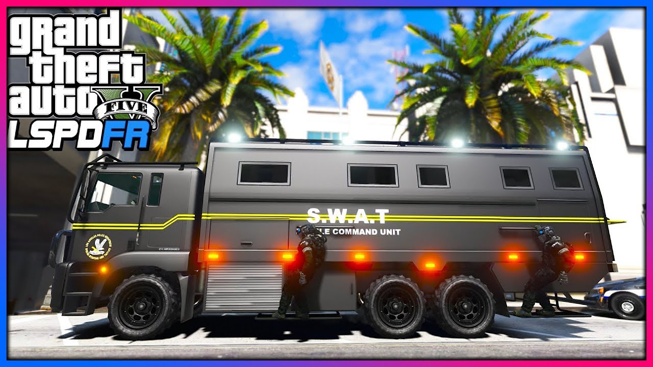 Futuristic SWAT Answers Routine Calls!! (GTA 5 Mods)