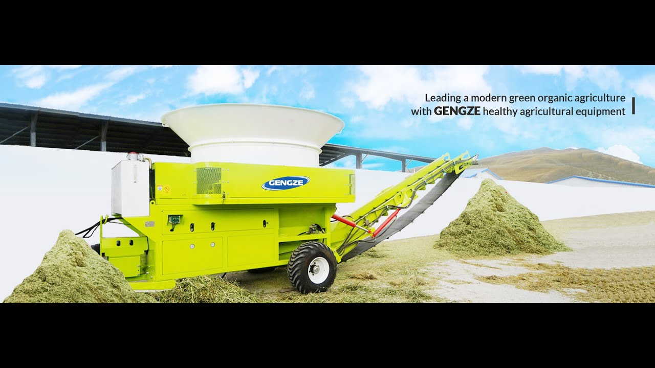 Hay Bales Tub Grinder