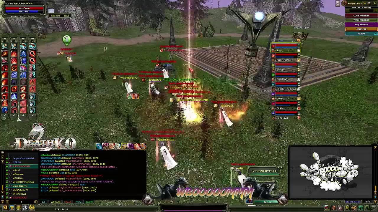 #DeathKO Vision! 🔥SixfLyingDragonS Clan PK🔥 🔥 #PvPServer🔥🏆 wBOOOOOMMM 🏆