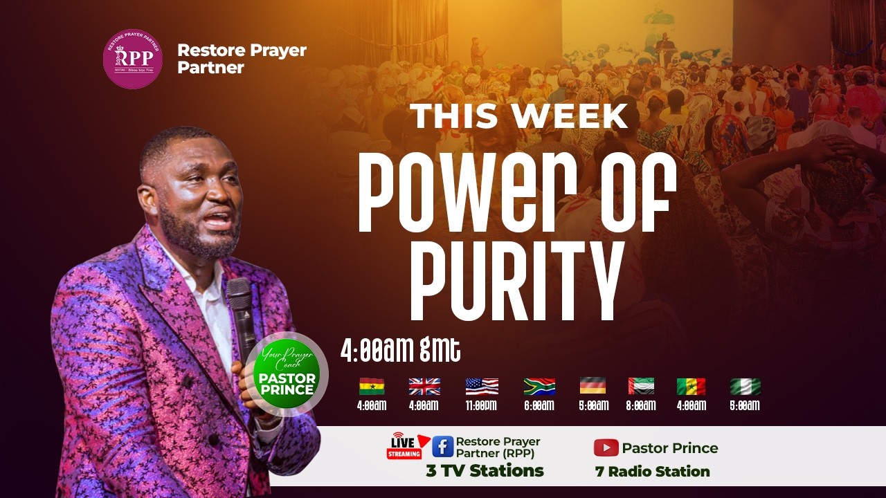 🔴 LIVE | RESTORE PRAYER PARTNER - POWER OF PURITY - 14TH MAR. 2026