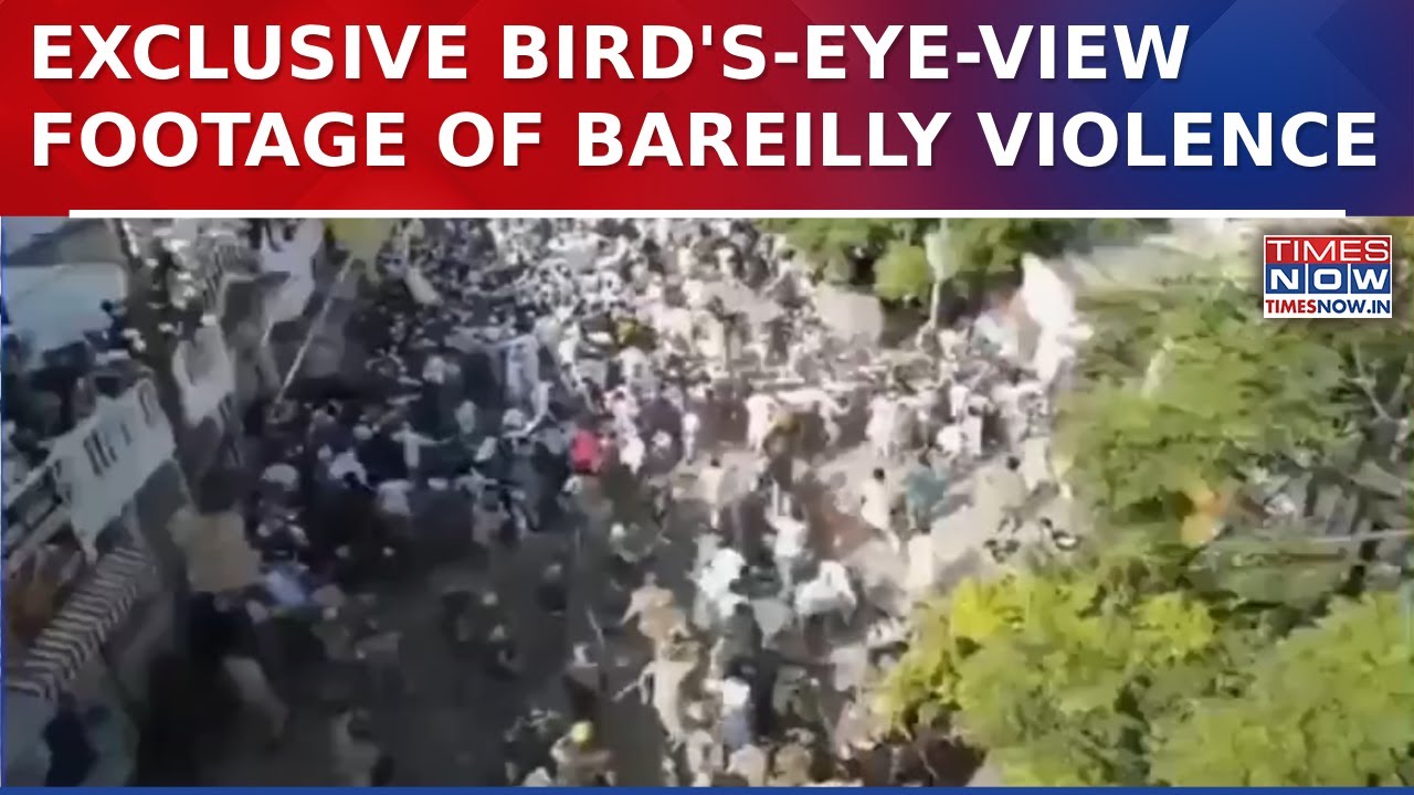 Bareilly Unrest: Bird-Eye-View Visuals Emerge From Day Of Violence; What These Pictures Say