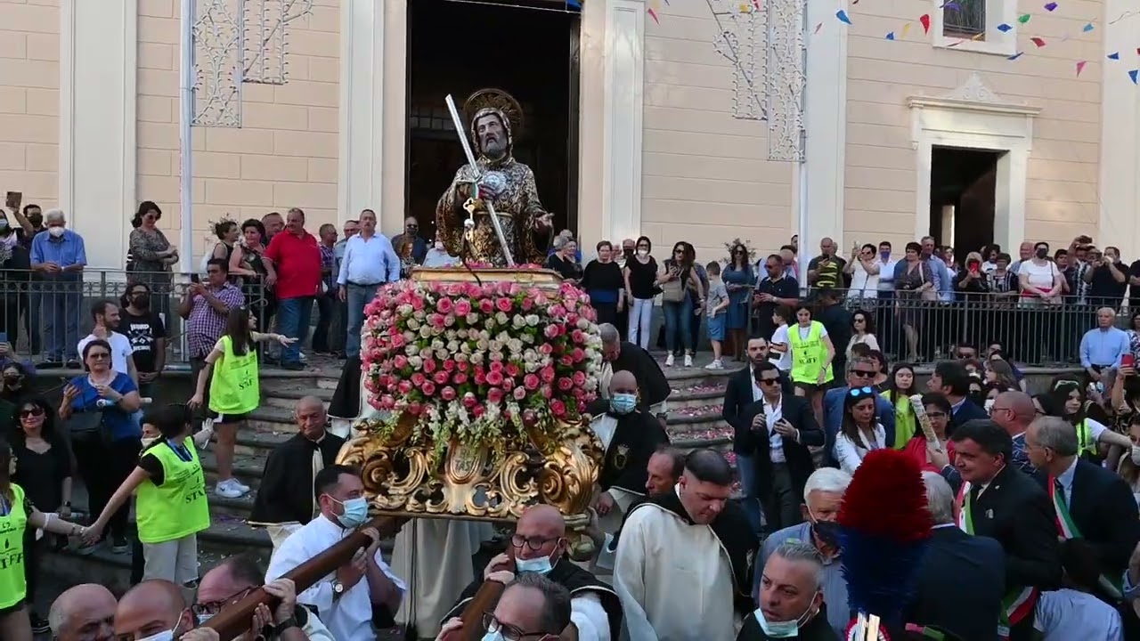 Lamezia Terme Sambiase SAN FRANCESCO DI PAOLA festa 2022. Uscita processione.