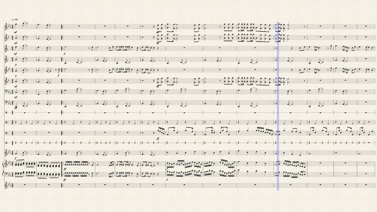 Hello Marching Band Arrangement