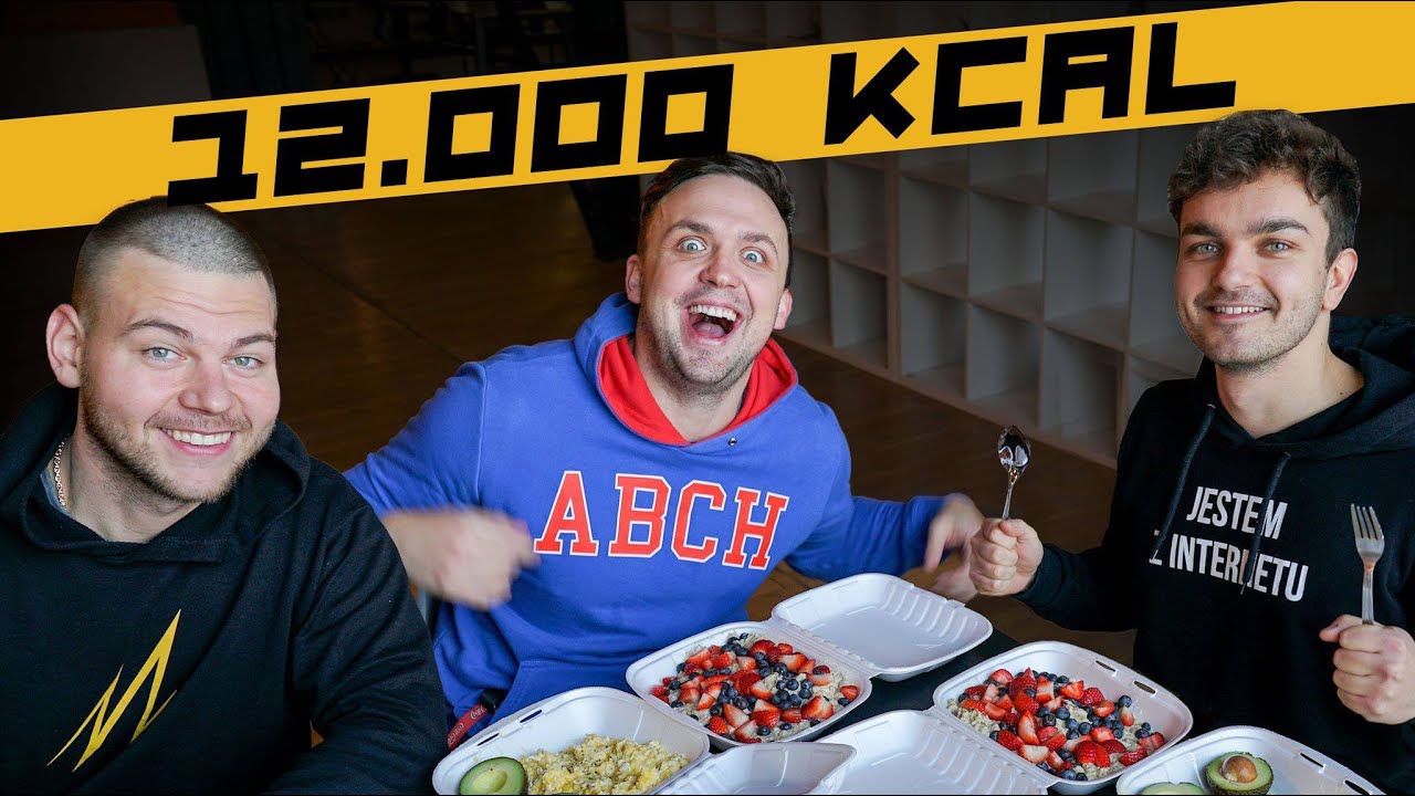 JADŁEM I TRENOWAŁEM JAK STRONGMAN (gośc. AbstrachujeTV)