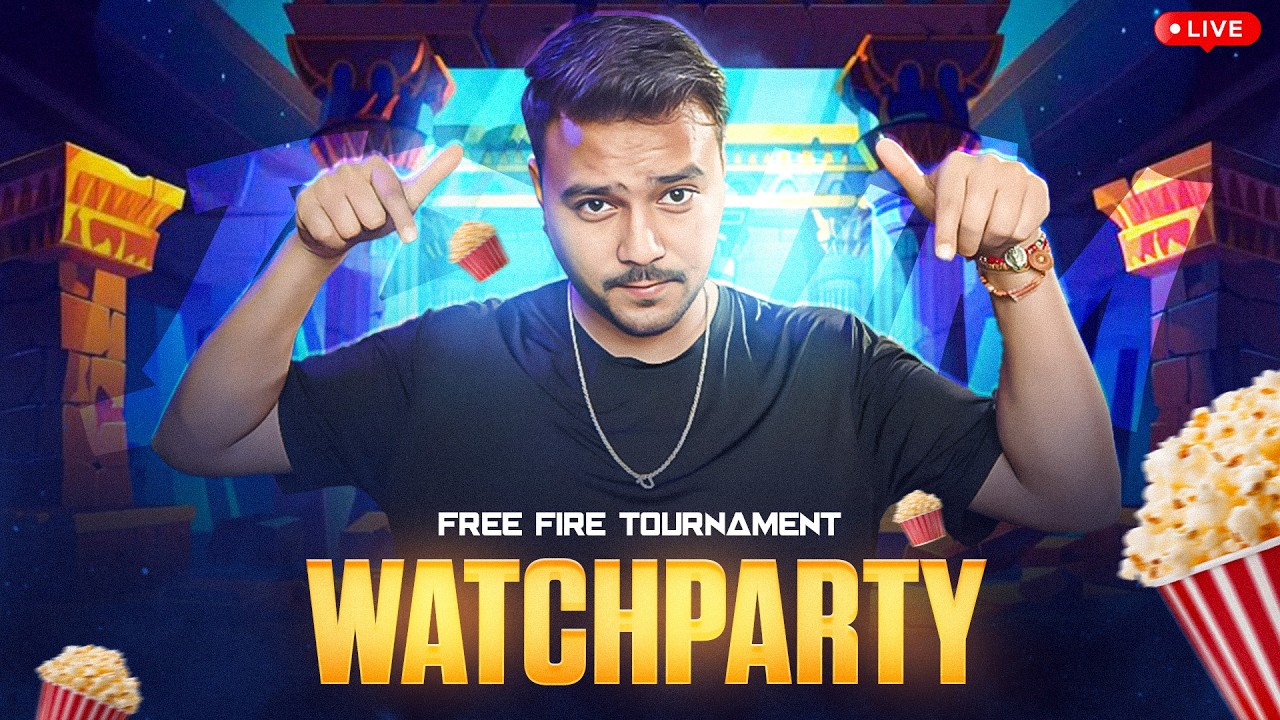 TOURNAMENT WATCHPARTY FROM TOTAL GAMING BOOTCAMP|| CASTER HUNT IS LIVE || #ffmic #freefirelive
