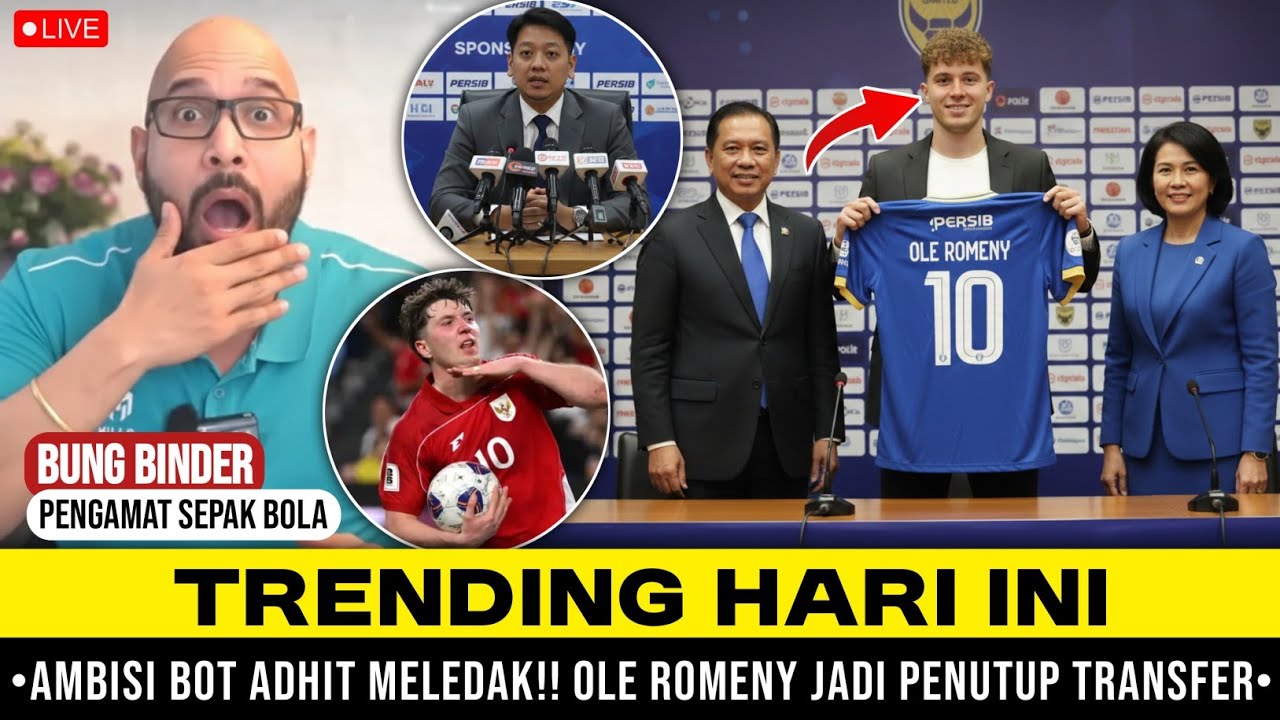 REKOR TRANSFER PERSIB BANDUNG PECAH‼️OLE ROMENY JADI PEMAIN TERMAHAL! 22 MILLIAR KELUAR TERAKHIR!!