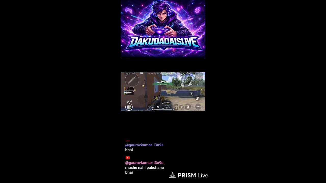 DAKUDADAISLIVE is live#Bgmi #BGMI#live#77#bgmiindia#bgmilird#bgmifun#Bot#Teamcode#shorts#shortsfeed#
