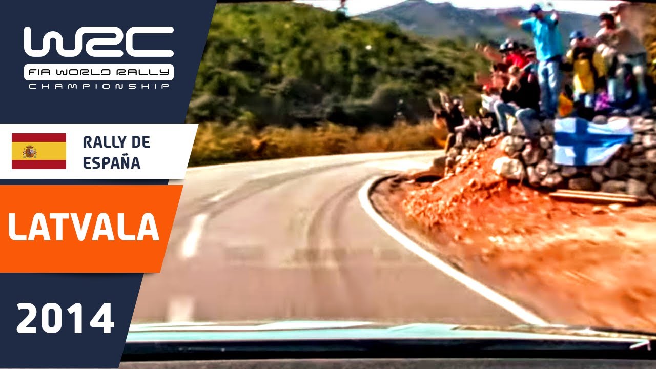 LATVALA onboard Rally de España 2014 VW Polo R WRC - STAGE WIN!