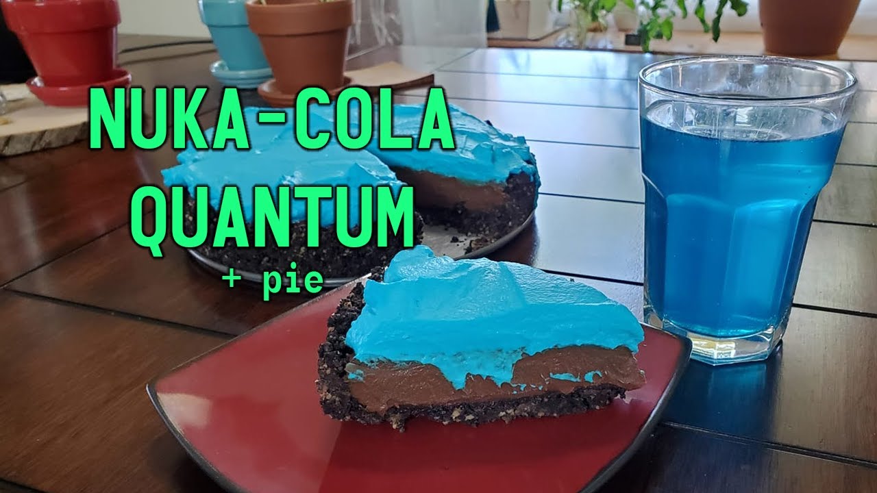 Nuka-Cola Quantum and Pie - Fallout Cookbook Recipes