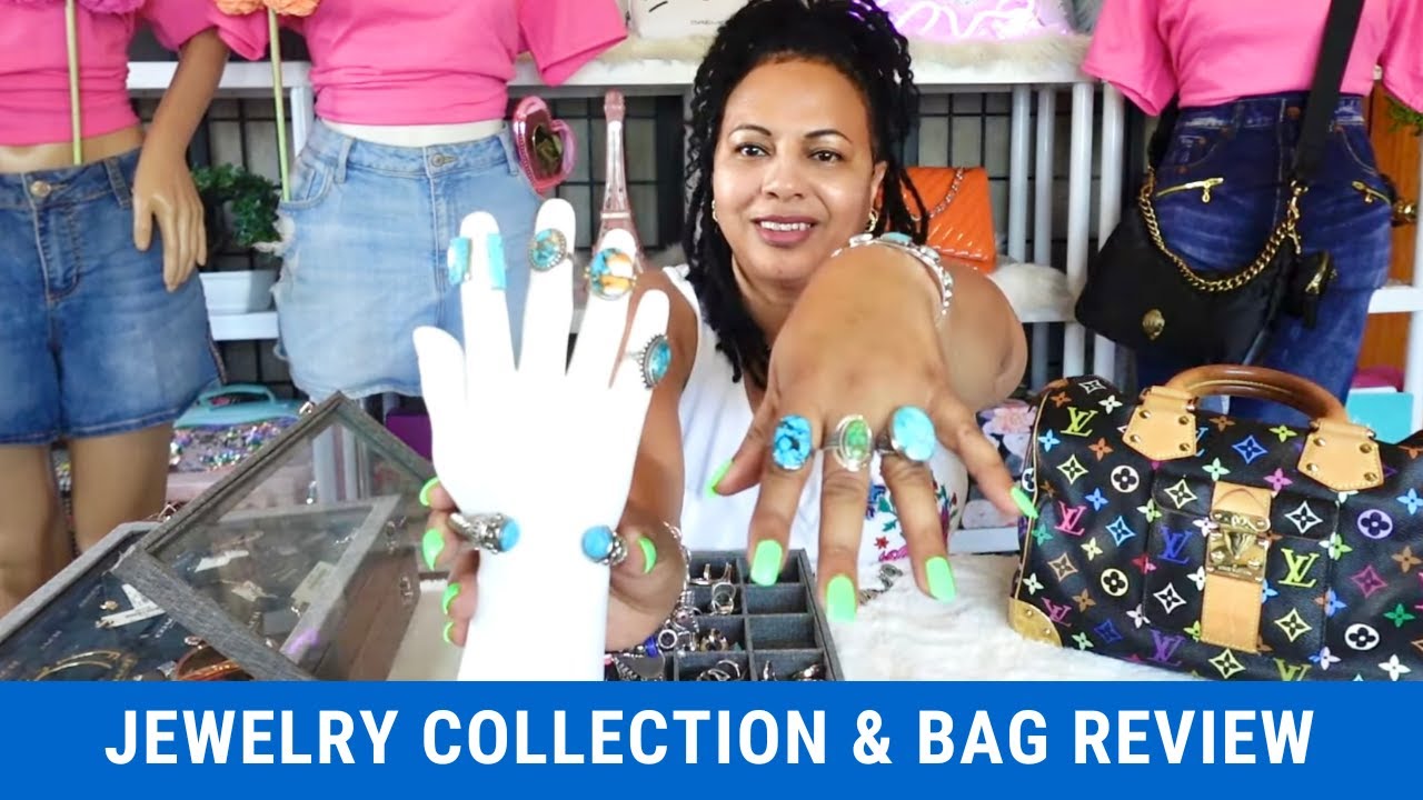 Must-Have Turquoise Jewelry Collection 2023 & Louis Vuitton Multicolor Speedy Bag Review #turquoise