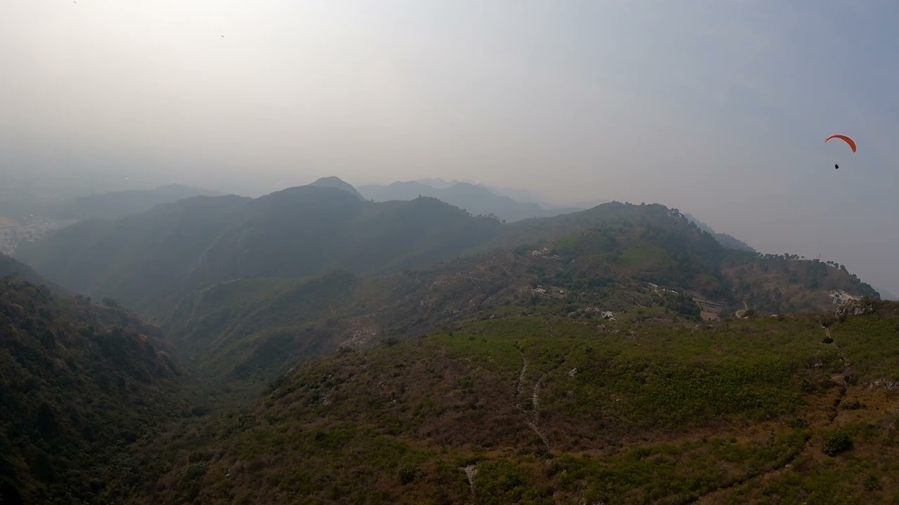 Paragliding in Margalla Hills - Islamabad