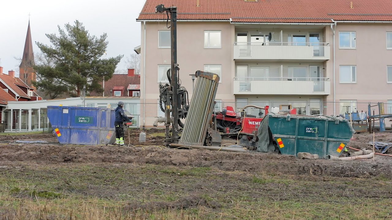Klimatsmart geoenergi för Hällestadgården i Finspångs kommun
