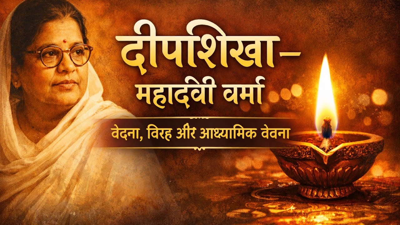 दीपशिखा – महादेवी वर्मा | Deep Shikha Kavya Sangrah | Hindi Explanation