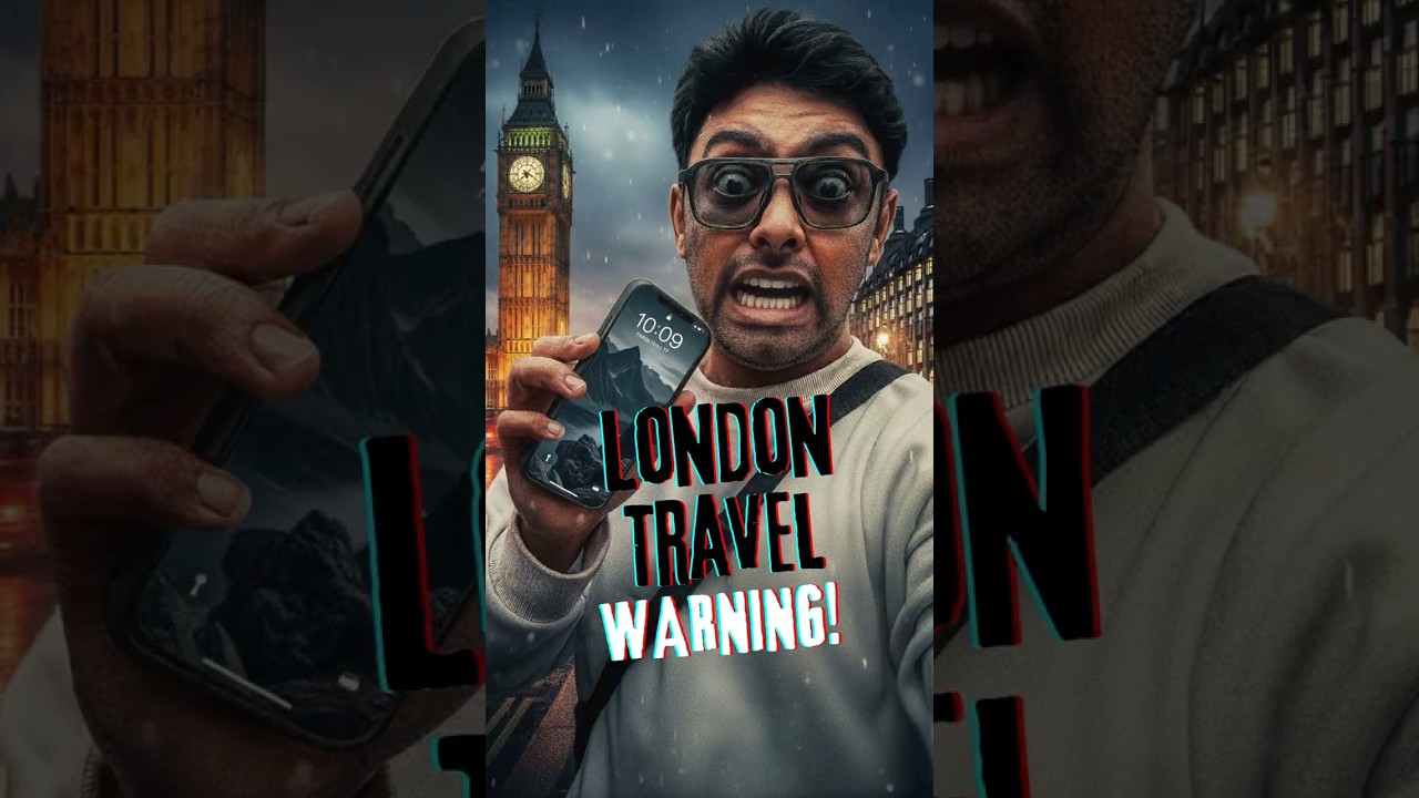 London Travel Warning: Phone Snatching Problem Tourists Must Know 🚨