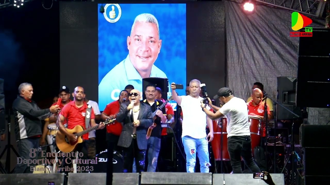 Teodoro Reyes en el 8vo Encuentro Deportivo y Cultural Blanco Arriba 2023