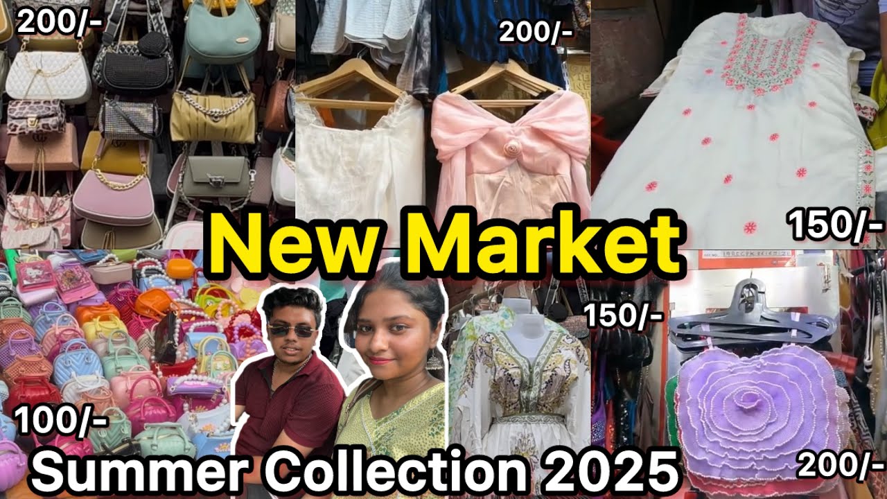 New Market Summer collection 2025 |Esplanade Summer Collection | New Market Kolkata