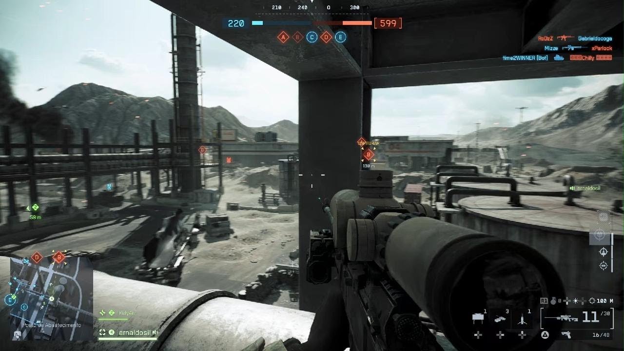 Um clt  Jogando  por  diversão  Battlefield 6