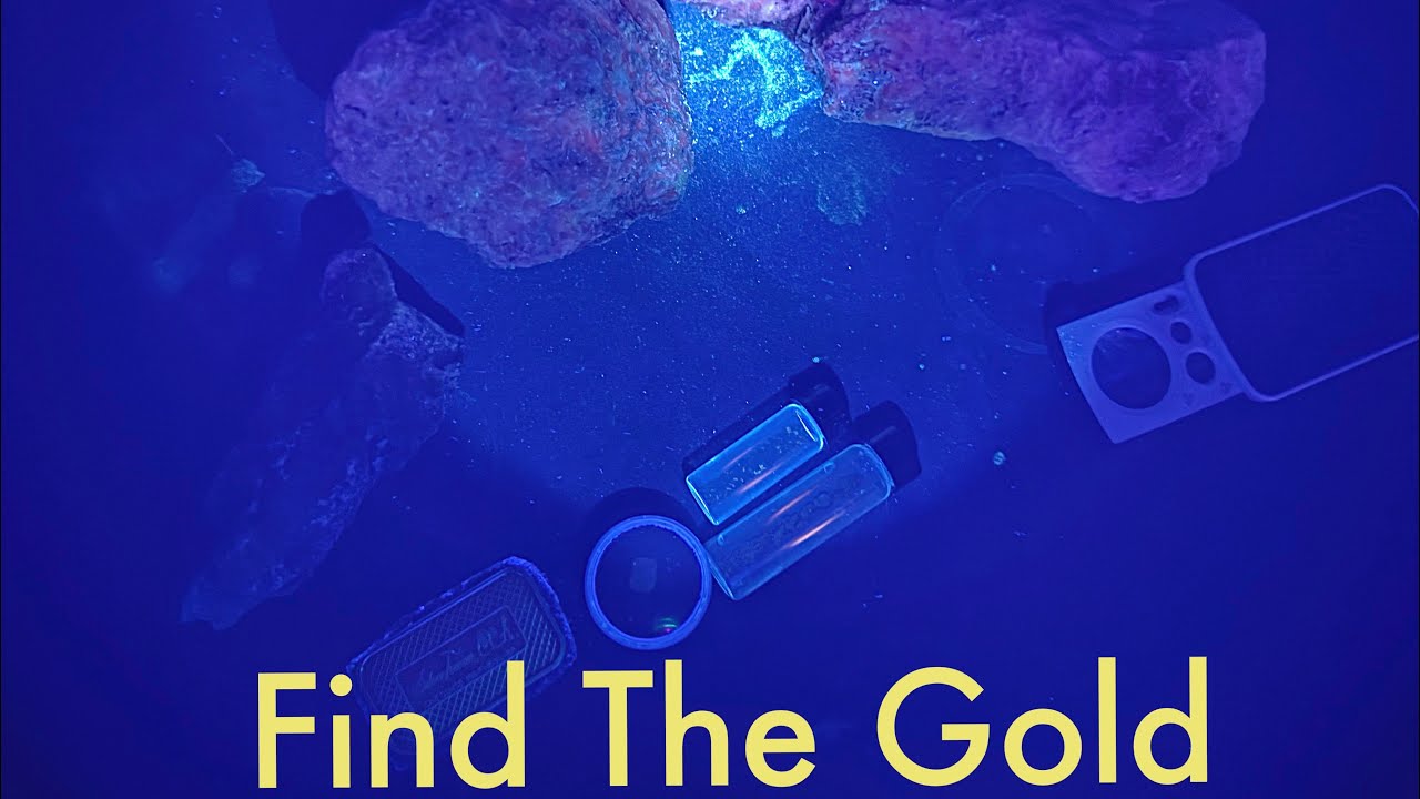 Can A UV Black Light Help You Find Gold