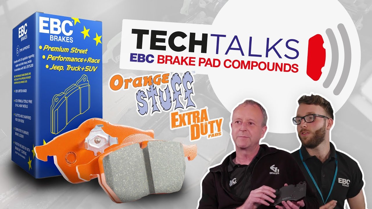 Колодки Orangestuff | Tech Talks – Компаунды для тормозных колодок EBC Brakes