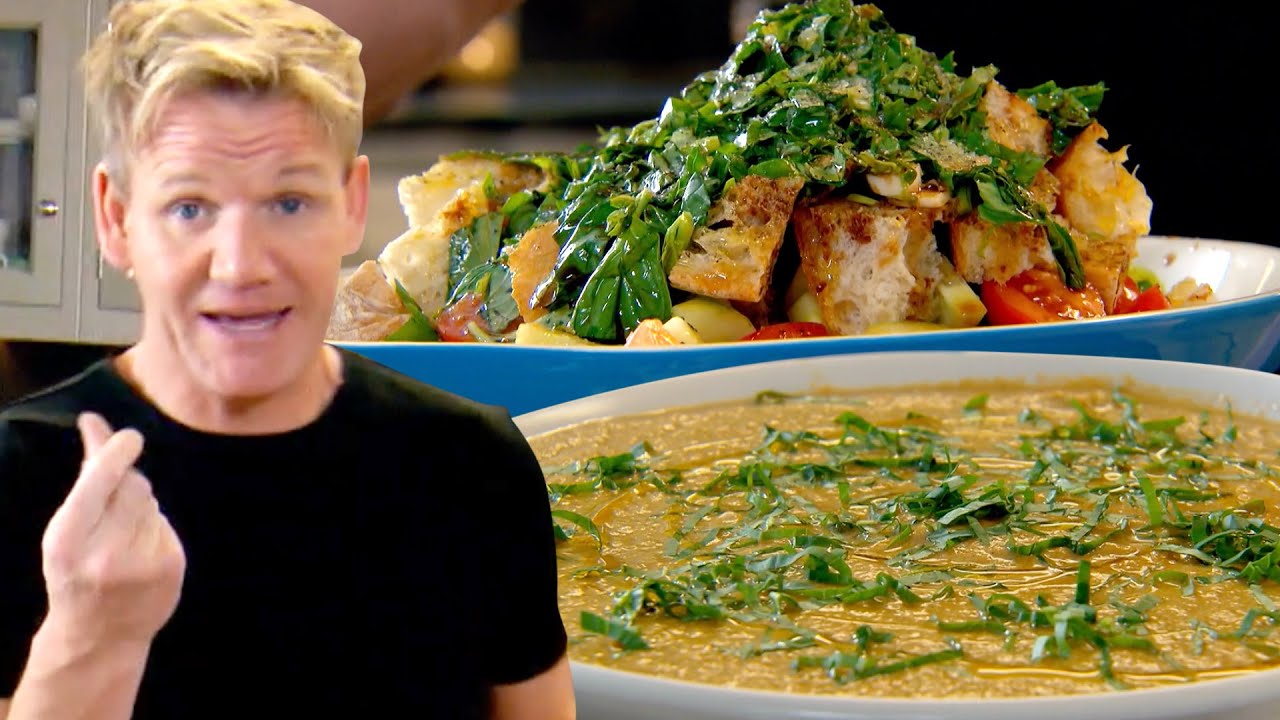 Gordon Ramsay Shows You How To Make A Healthy Gazpacho Soup