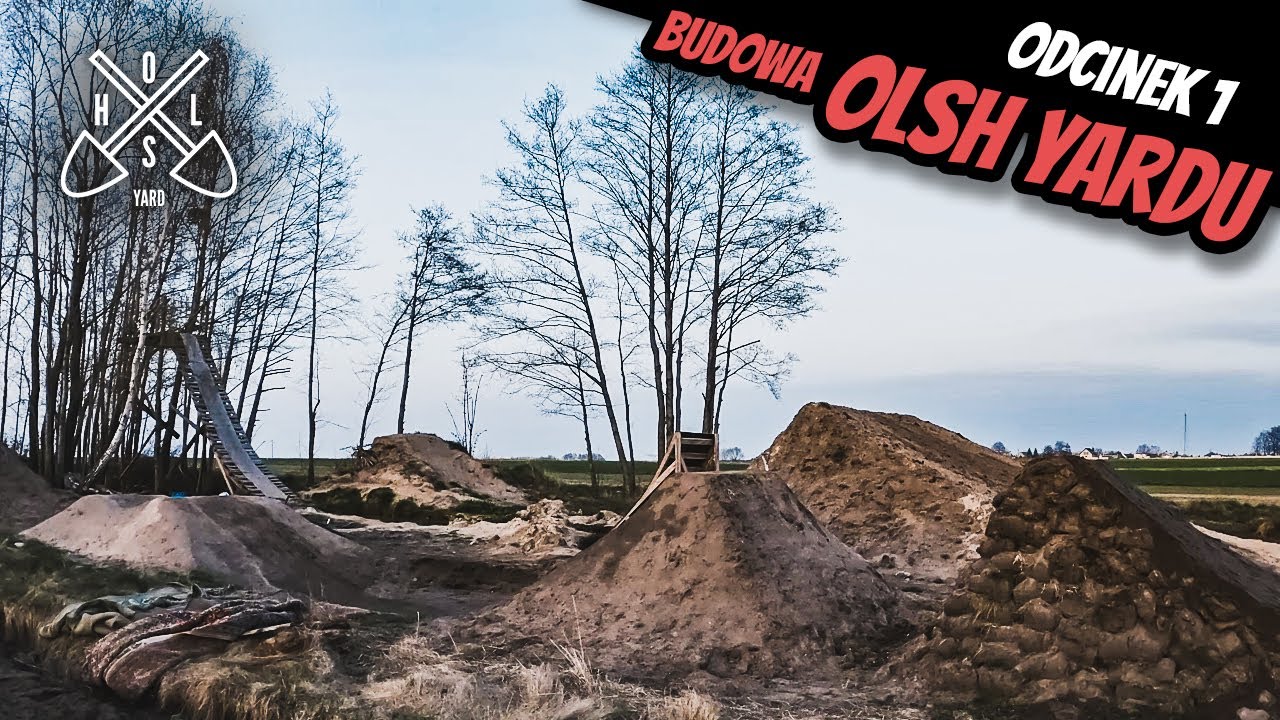 START BUDOWY BIKEPARK'U MARZEŃ - OLSH YARD, ODC. 1