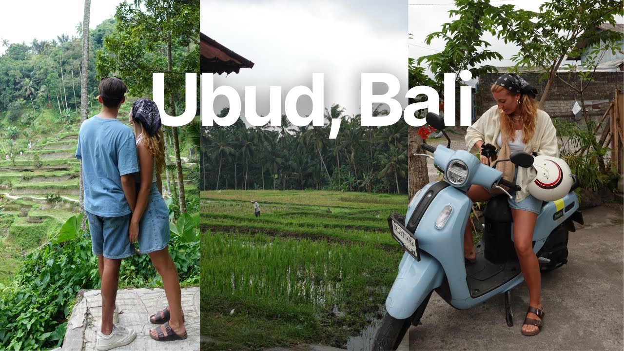 BALI VLOG | Desconectando en Ubud, os enseño nuestra villa ente arrozales, naturaleza, slow living