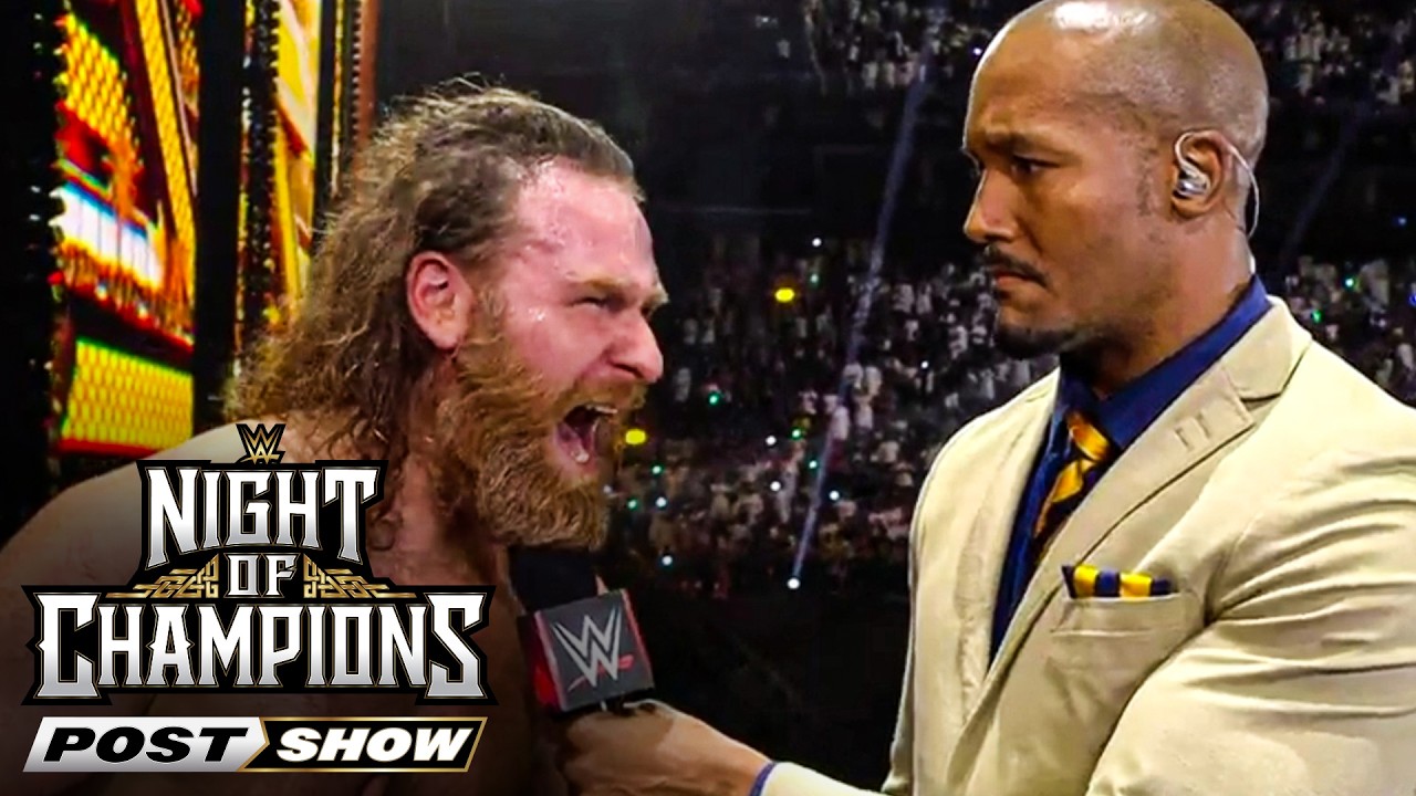 Сэми Зейн празднует победу в борьбе за титул абсолютного чемпиона WWE: лучшие моменты Night of Ch...