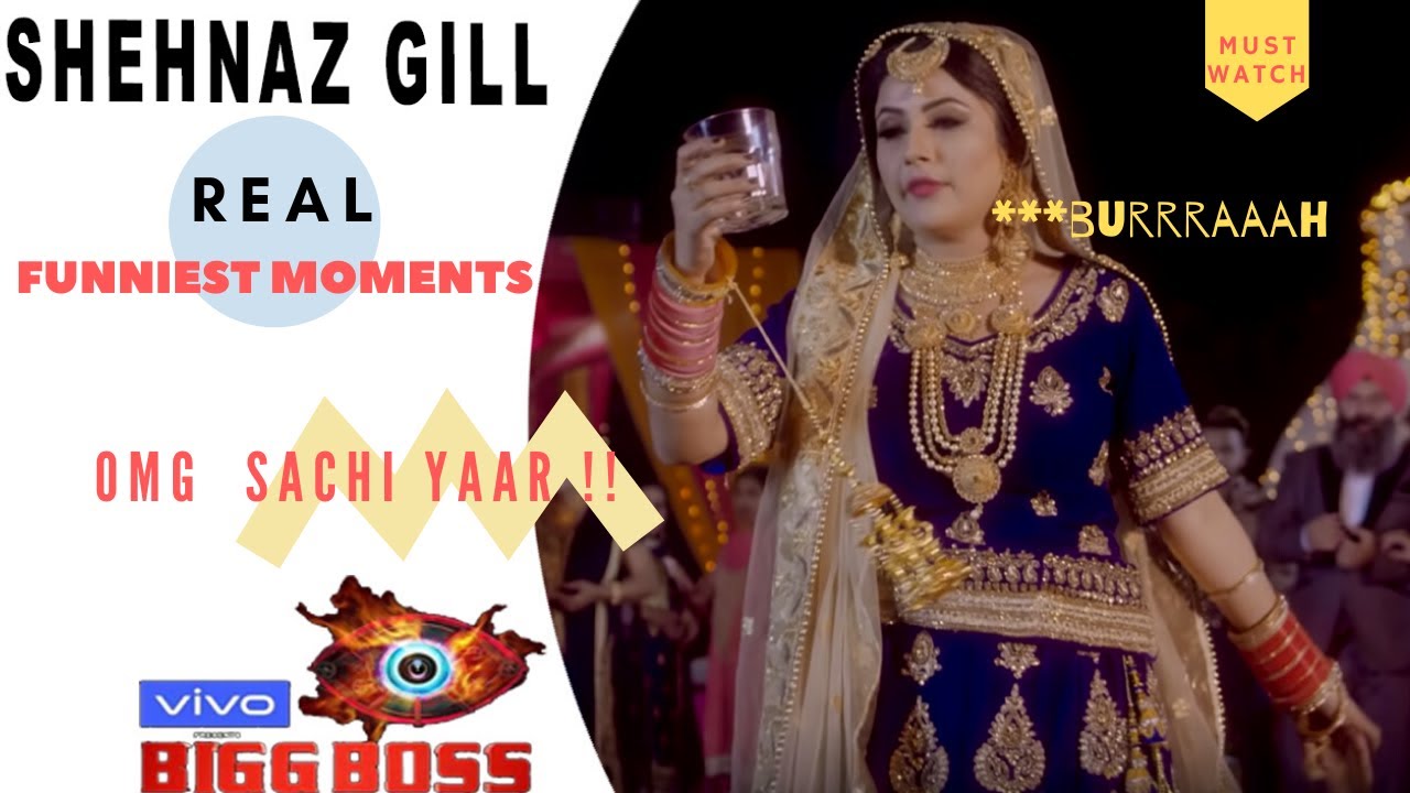 SHEHNAZ  SHOOTING IN PUNJAB / RARE REAL SIDE OF SHEHNAZ / INDER CHAHAL / FOOTAGE BEFORE BIGG BOSS