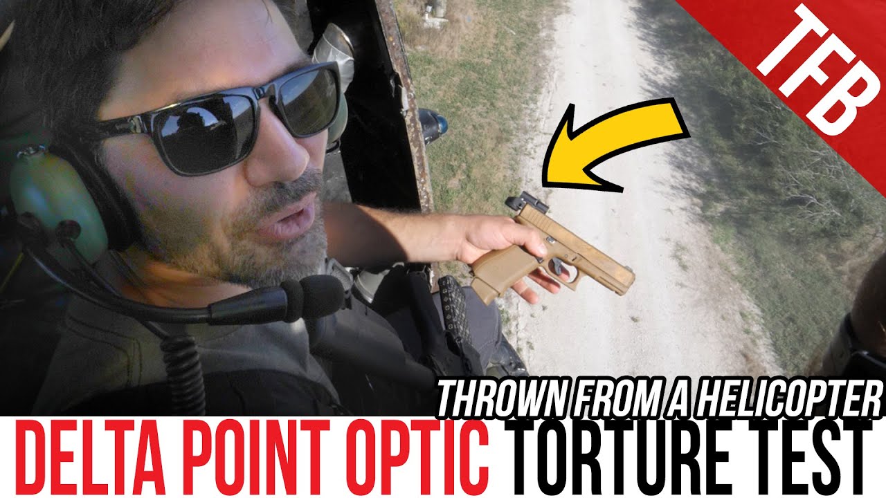 Gonna Toss this Optic + a Glock 19 from a Helicopter: Leupold Delta Point Micro Review