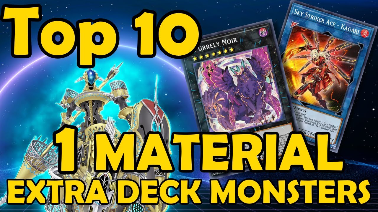 Top 10 One Material Extra Deck Monsters