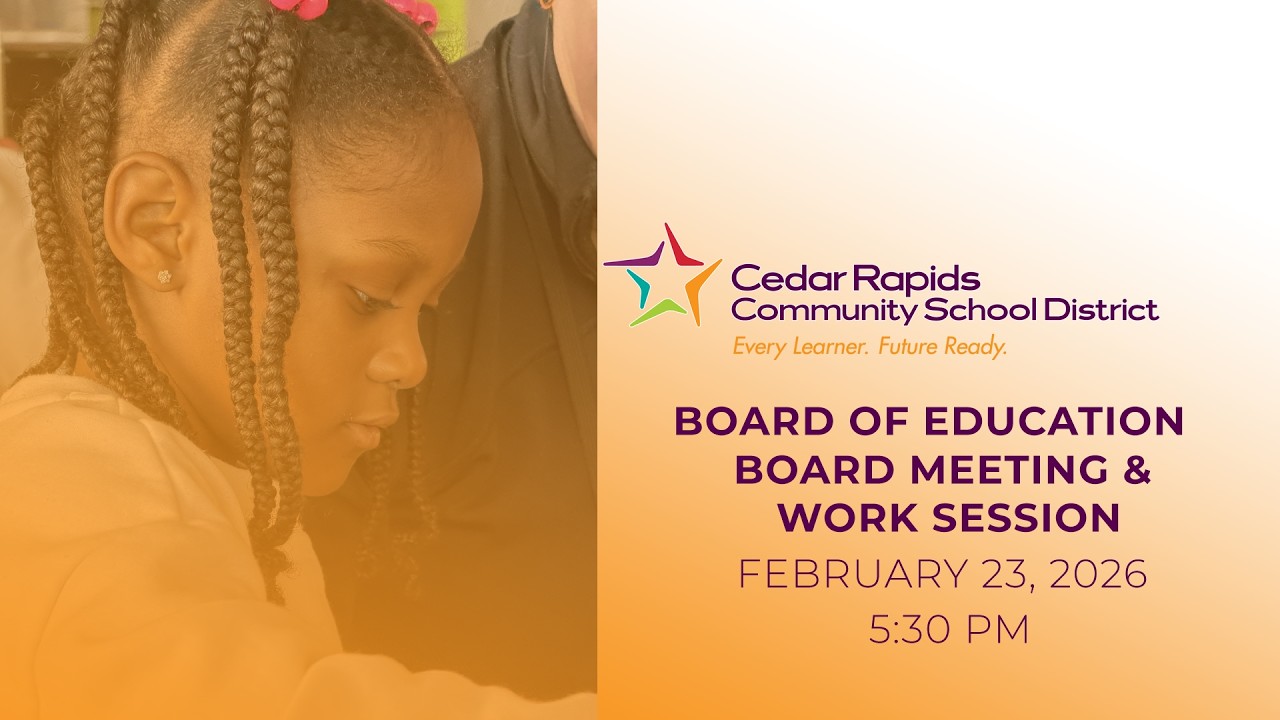 Board of Education Board Meeting & Work Session - February 23, 2026