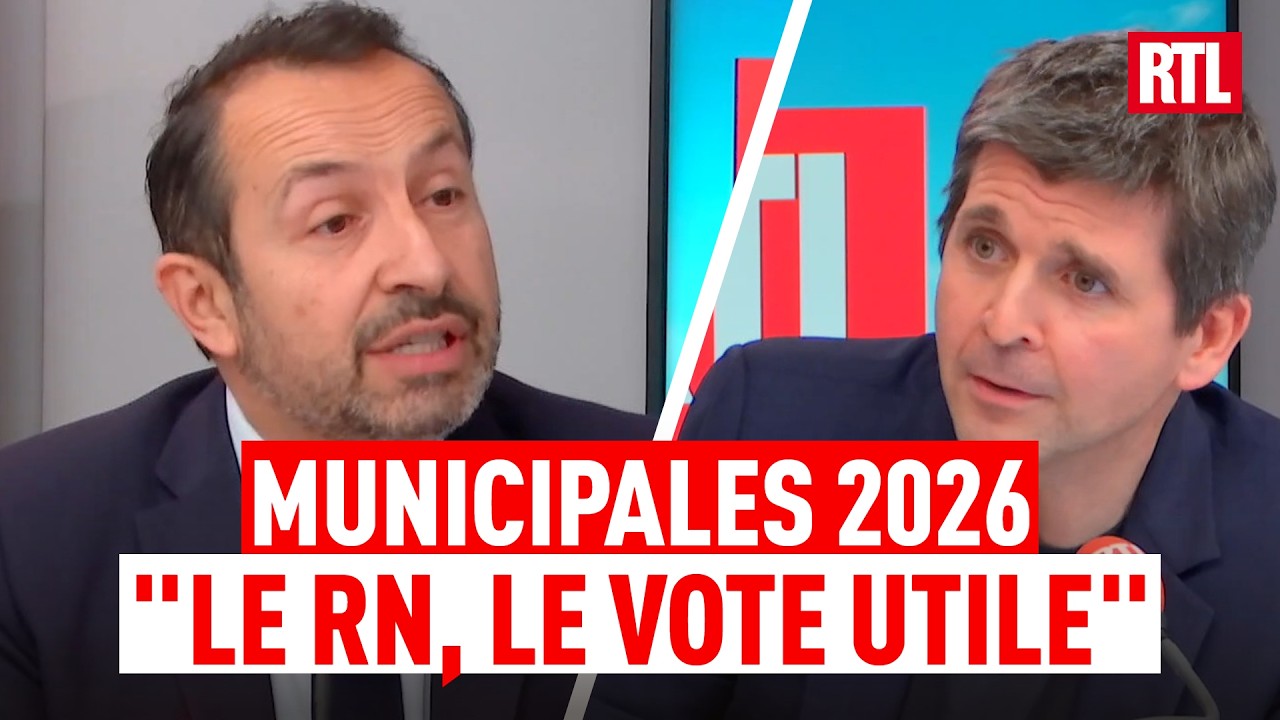Municipales 2026 : Sébastien Chenu face à Thomas Sotto sur RTL | intégrale