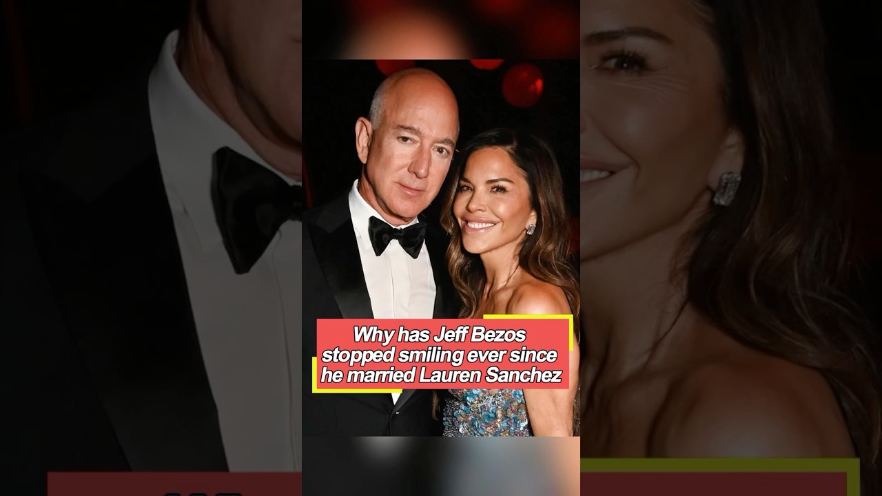 Why has Jeff Bezos stopped smiling ever since he married Lauren Sanchez#fyp