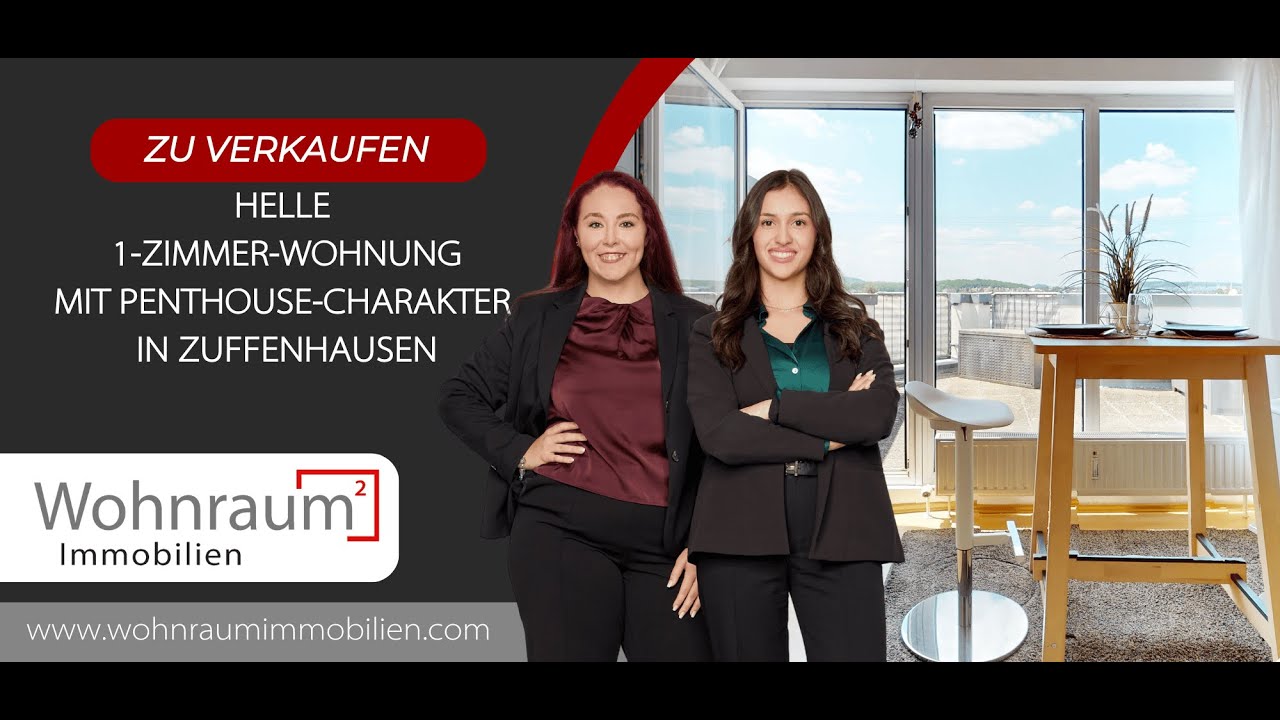 Helle 1-Zimmer-Wohnungmit Penthouse-Charakter in Zuffenhausen🏡