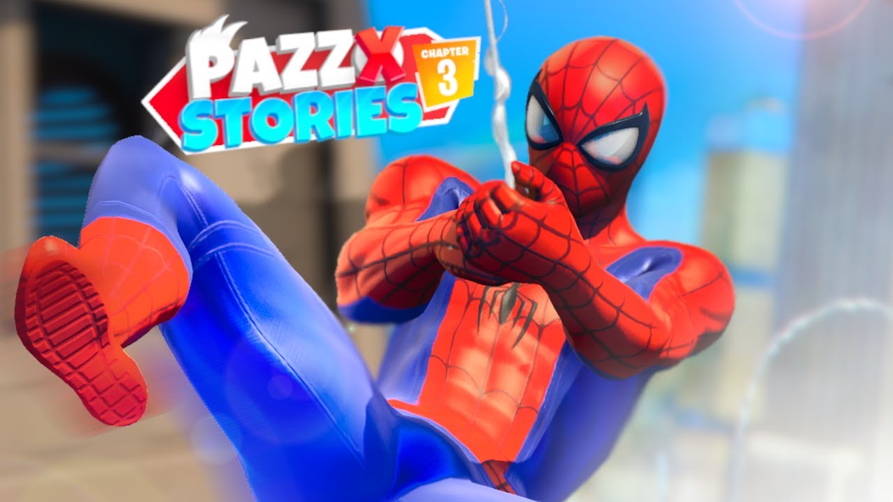 LE ORIGINI DI SPIDER-MAN SU FORTNITE 🎬 Fortnite Stories Pazzox