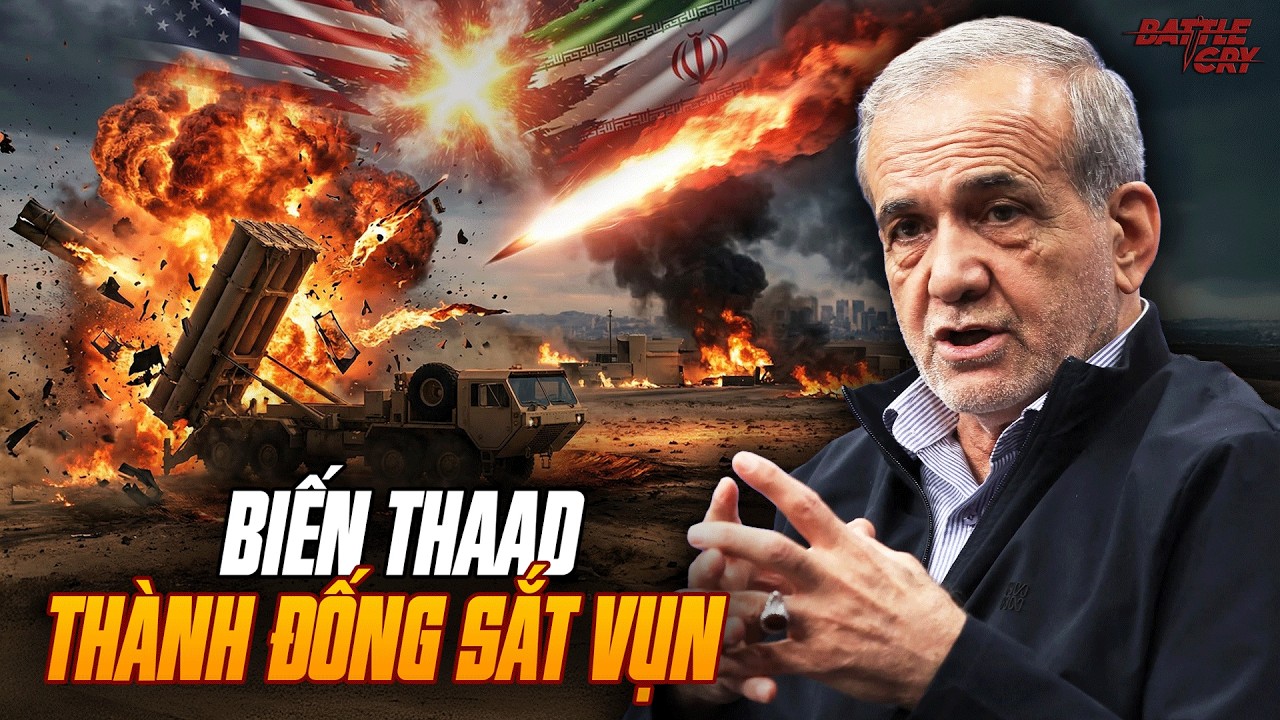 CUỘC PHẢN CÔNG TÀN KHỐC - IRAN SAN PHẲNG TRỤ SỞ TÌNH BÁO ISRAEL, BIẾN THAAD THÀNH ĐỐNG SẮT VỤN
