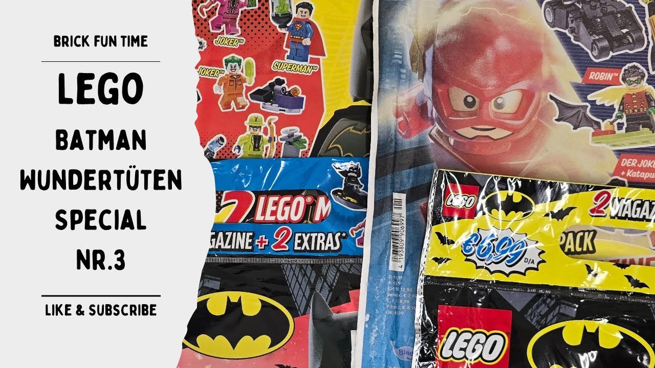 Ey !!! Wo ist meine Minifigur hin 😓😓??? LEGO Batman Wundertüten Special Nr.3 *Review*