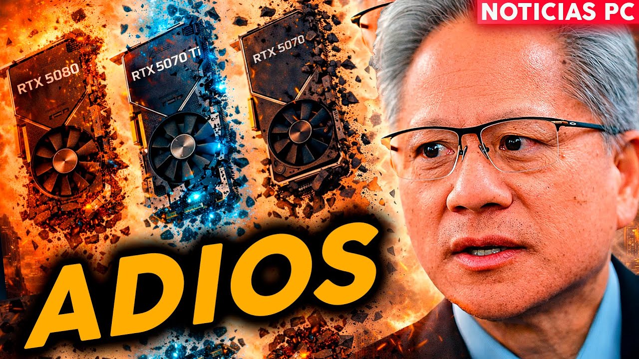 ¿NVIDIA nos dejará SIN GPUs? La CRISIS de la RAM va a PEOR | Noticias PC