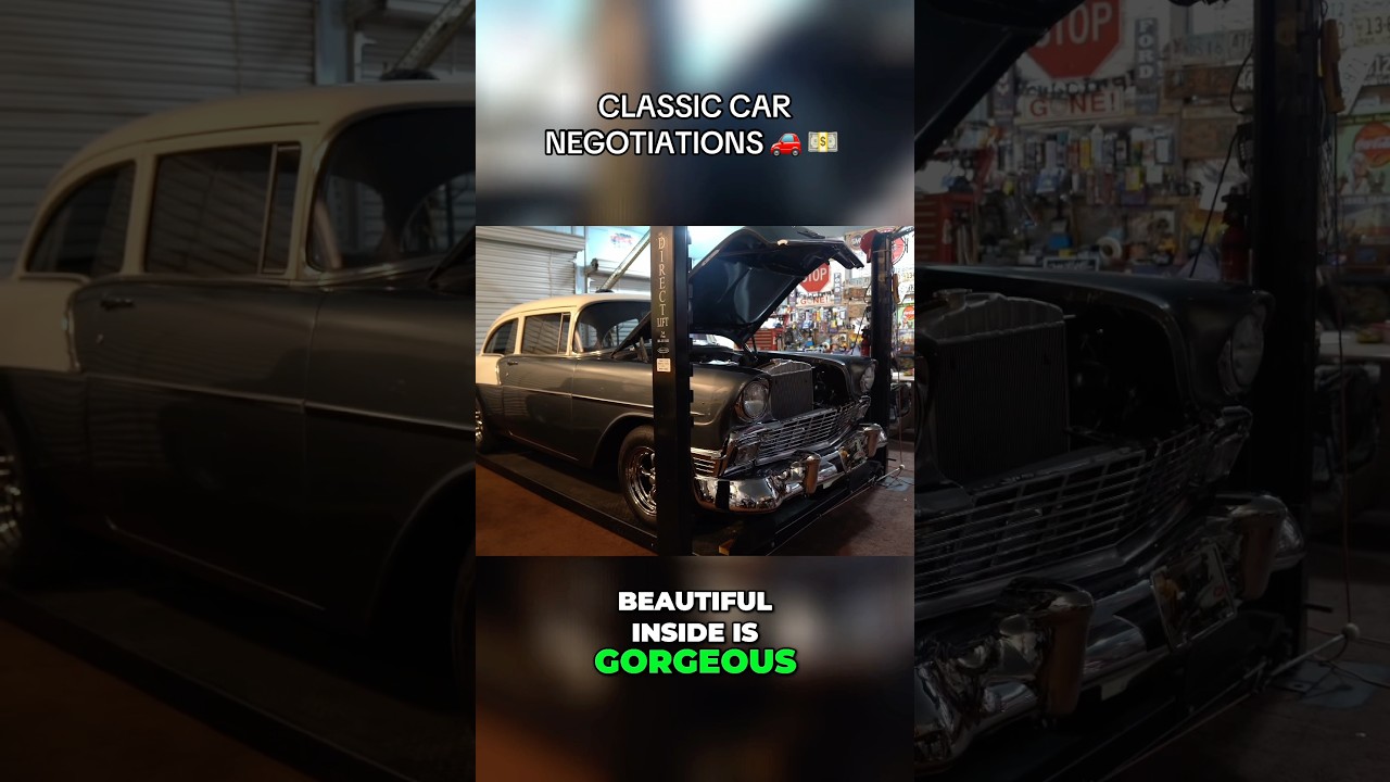 Classic Car Negotiations on this 1956 Chevy 
