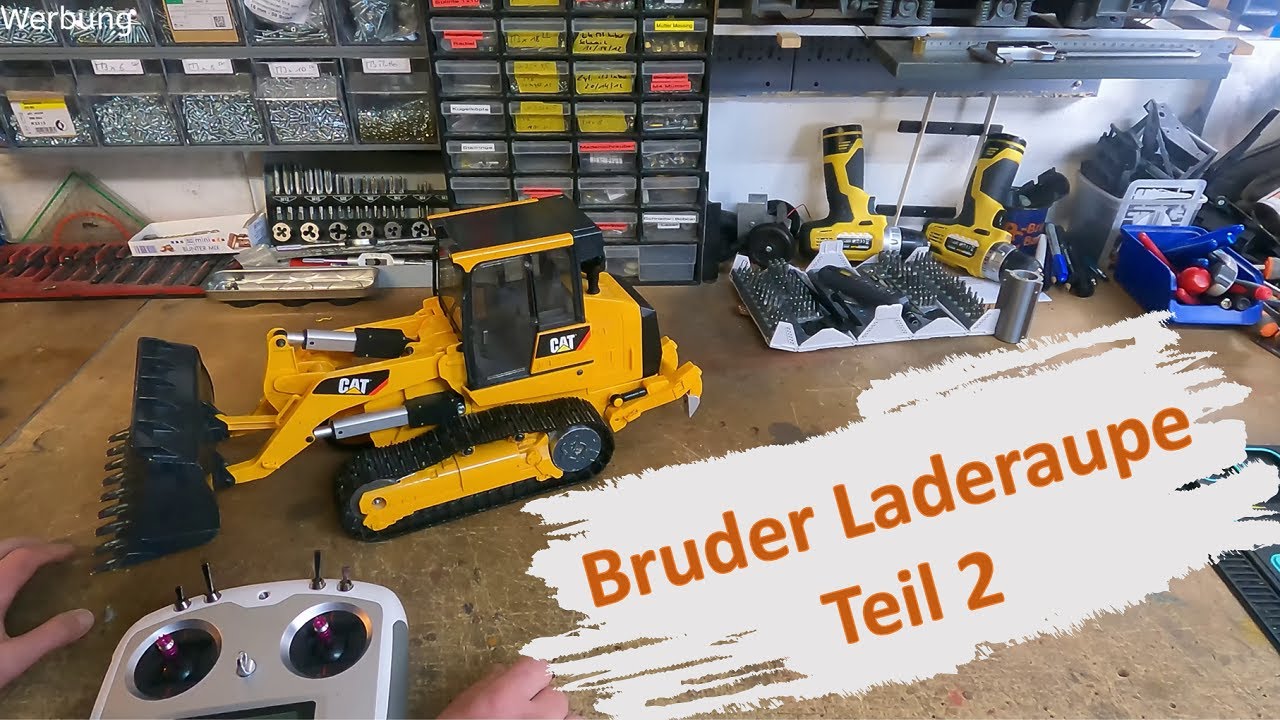 Bruder Laderaupe Liebherr 02452 (Folge 2) reparieren und Pimpen