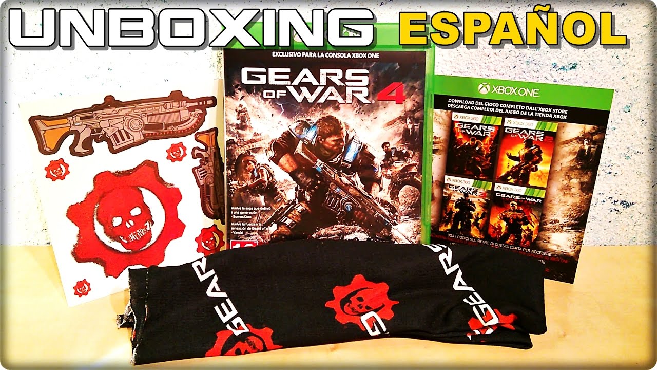 Gears of War 4 | Unboxing | En Español