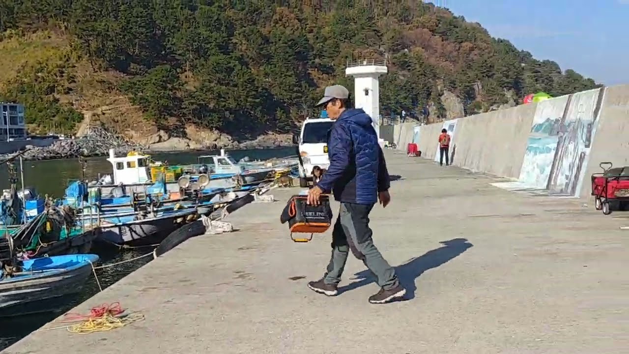 부산 가덕도 새바지  Busan Gadeokdo Daehang Saebagi Breakwater