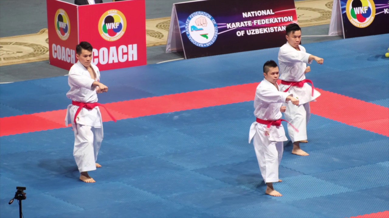 Male Team Kata - Paiku (Hong Kong)