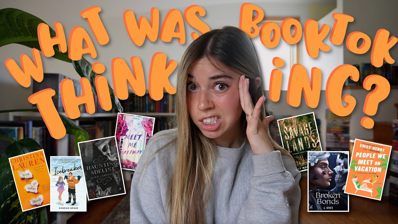 popular BOOKTOK books I wish I never read