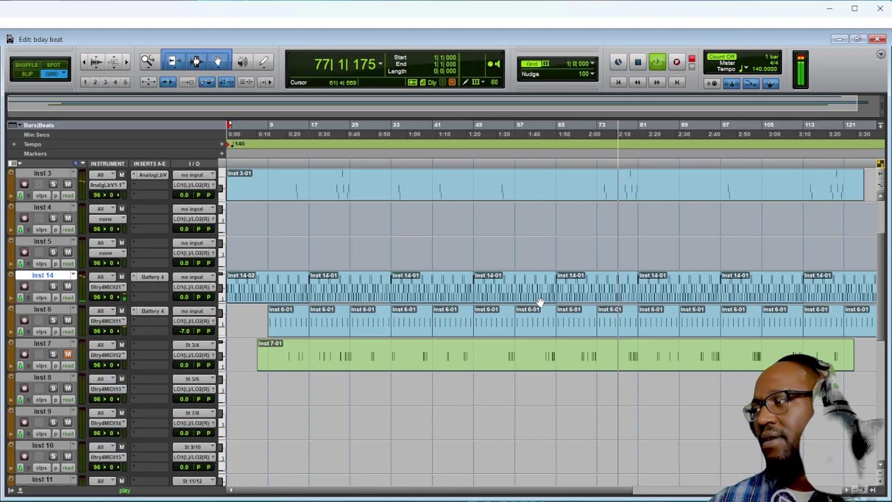 Making beats in ProTools LIVE COOKUP!!