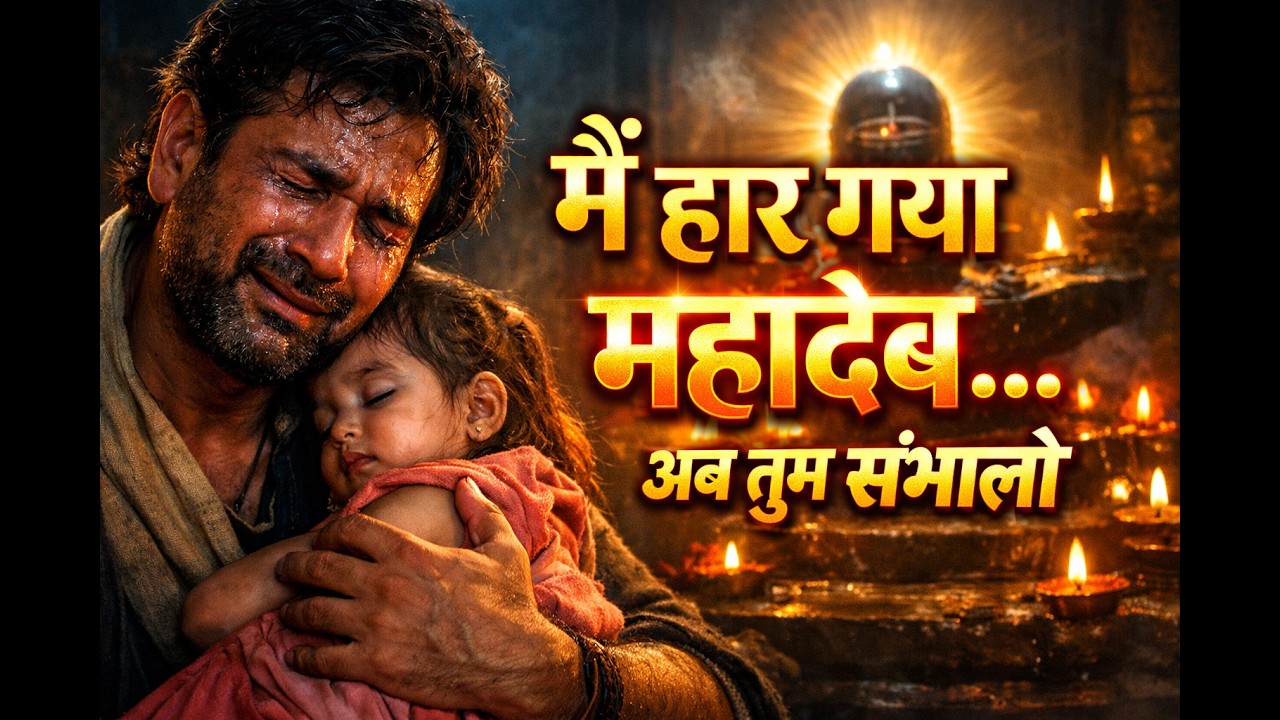 जब सब छोड़ जाएं… तब महादेव 🙏 | दर्द भरा भजन | Heart Touching Shiv Bhajan