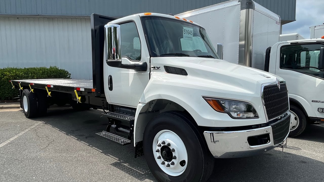 2026 International MV Flatbed Truck Walk Around