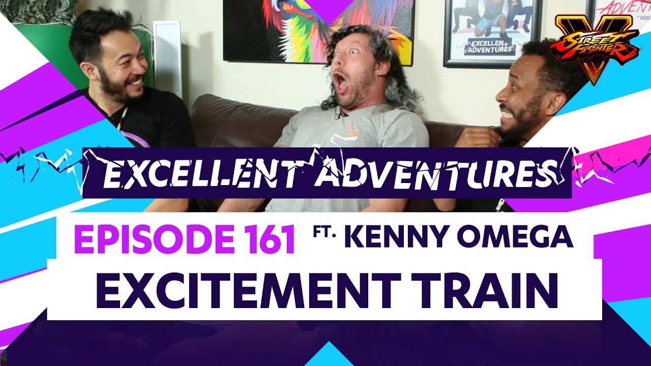 EXCITEMENT TRAIN ft. KENNY OMEGA! The Excellent Adventures of Gootecks & Mike Ross Ep. 161 (SFV S2)