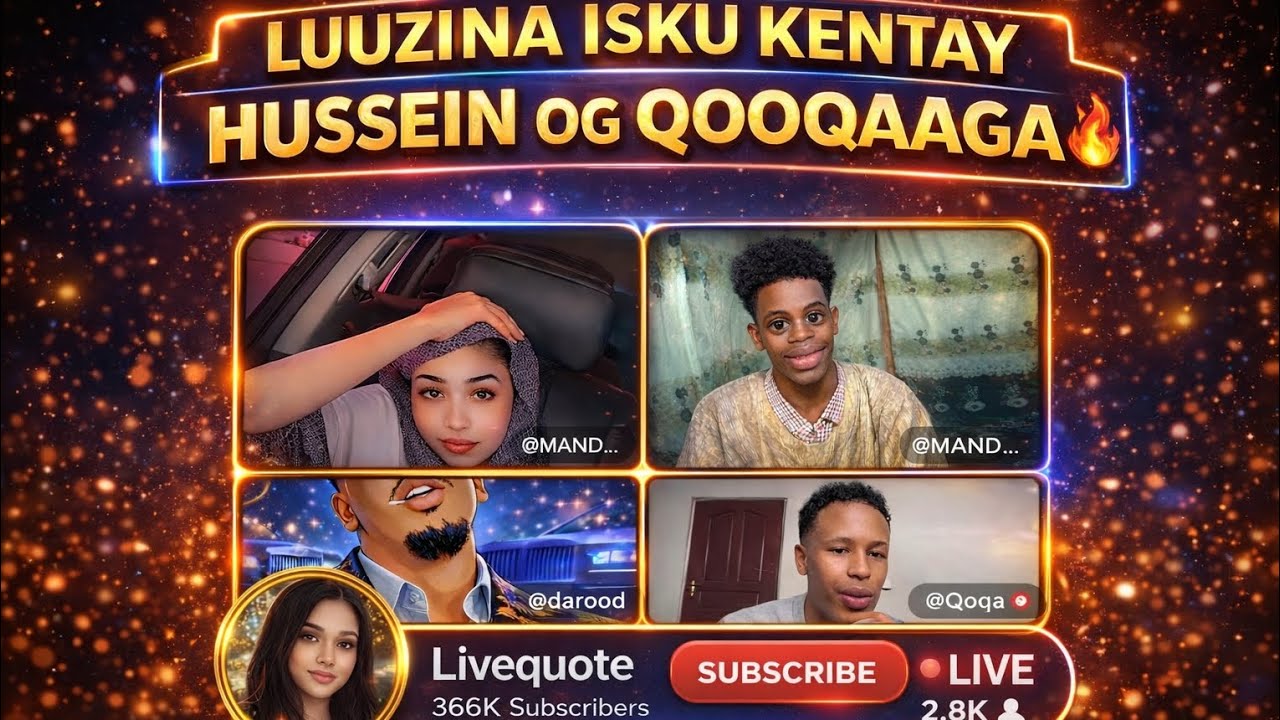 LUUZIINA HESHIISIIN  HUSSEIN OG QOOQAAGA🔥 😂